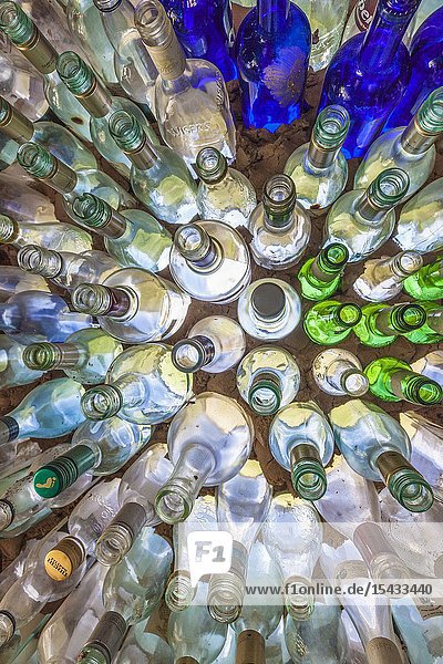 Canada Prince Edward Island Point Prim bottle house interior.