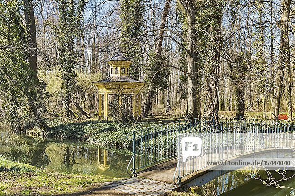 The Park Jahnishausen is located in Riesa administrative district Meissen Saxony Germany Europe.