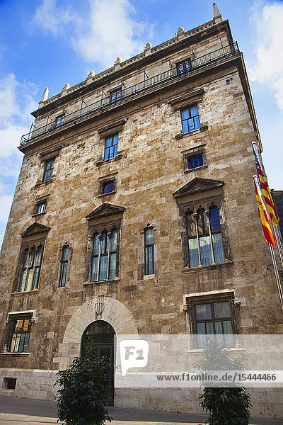 Palau de la Generalitat. Palace of the Generalitat (seat of the Valencian Autonomous Government). Valencia. Comunidad Valenciana. Spain.