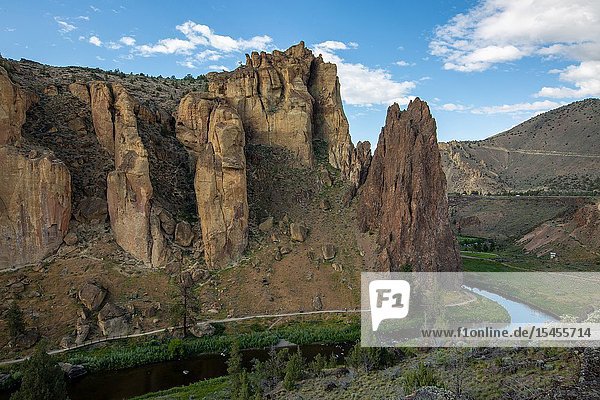 Smith Rock is considered one of the seven wonders of Oregon and is credited as a prime location where American rock climbing took hold.