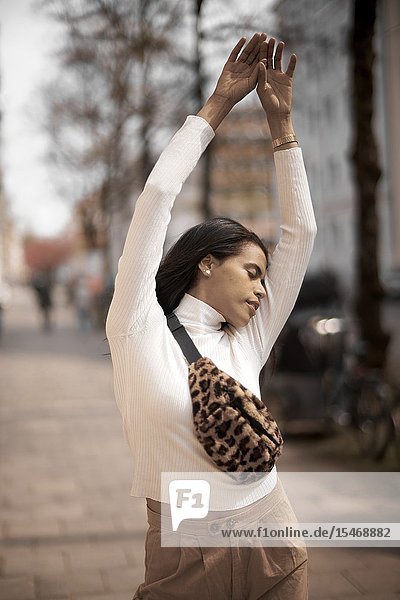 Woman in Munich Germany.