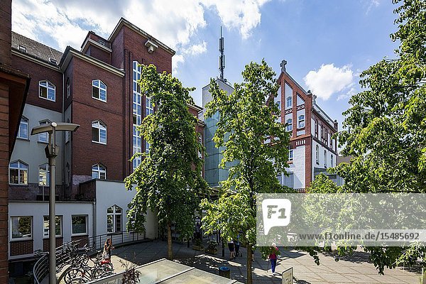 Oberhausen Styrum D-Oberhausen Lower Rhine Ruhr area Rhineland North Rhine-Westphalia NRW D-Oberhausen-Styrum clinic hospital Helios St Elisabeth Clinic Oberhausen *** Local Caption ***.
