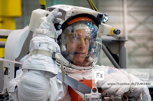 Astronaut Michael E Fossum Sts 121 Mission Specialist Works In Space Shuttle Discovery S Cargo Bay During The Mission S Third And Final Session Of Extravehicular Activity Eva The Demonstration Of Orbiter