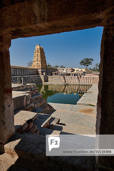 Manmatha Tank  Virupaksha Temple  Hampi  Karnataka  India