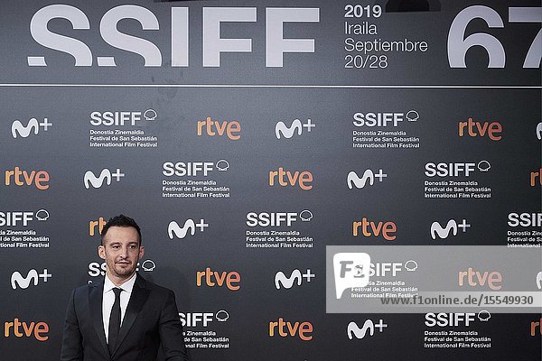 Alejandro Amenabar attended 'Mientras Dure la Guerra' Premiere during 67th San Sebastian Film Festival at Kursaal Palace on September 21 2019 in San Sebastian Spain
