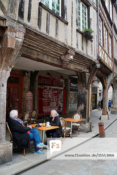France Bretagne Cotes d'Armor medieval city of Dinan