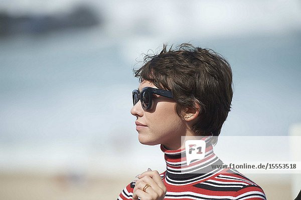 Greta Fernandez attended 'La hija de un dragon' Photocall during 67th San Sebastian Film Festival at Kursaal Palace on September 25 2019 in San Sebastian Spain