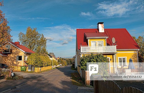 Parainer Pargas Finland beautiful homes in sunshine colorful houses