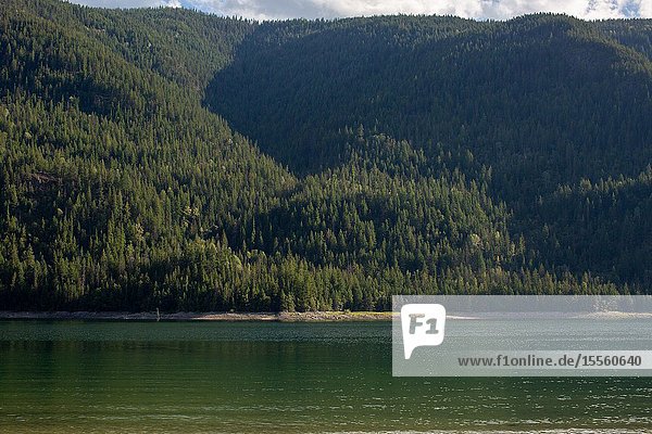 The Columbia River in Castlegar Canada is a multiple use resource for use in commerce and recreation.