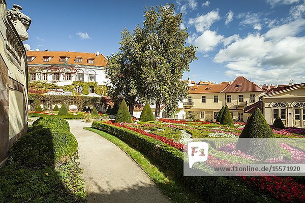 Vrtba Garden in Mala Strana Prague.