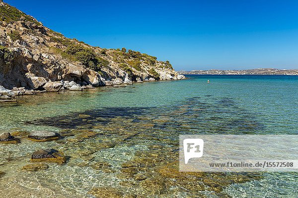 Achivadolimni beach Milos island Cyclades Greece
