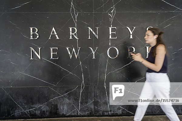 The Barneys New York on Seventh Avenue in Chelsea in New York on Tuesday August 6 2019. Barneys has filed for Chapter 11 bankruptcy protection and will keep two stores and two warehouse locations open closing the rest.