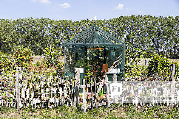 Deutschland Mecklenburg-Vorpommern Parkentin Kleingartenanlage