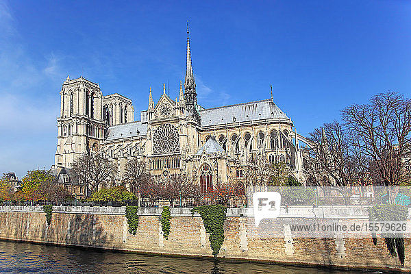 Frankreich, Paris, Ile de la Cite, Kathedrale Notre-Dame, Frankreich, Paris, Ile de la Cite, Kathedrale Notre-Dame