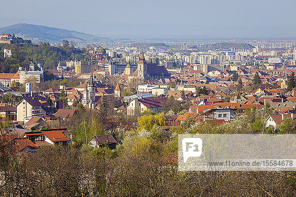 Stadtbild von Brasov  Rumänien