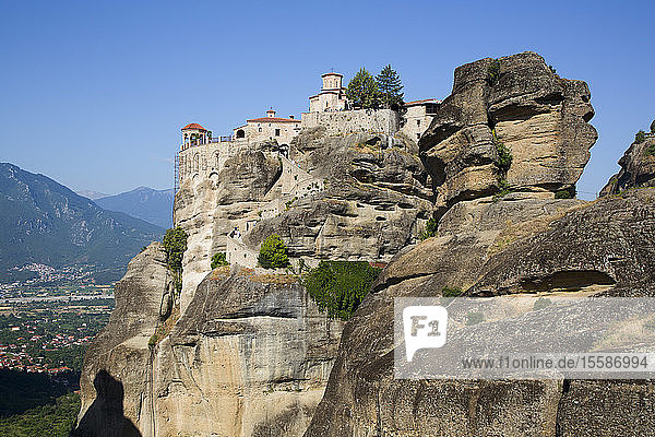 Holy Monastery of Varlaam Meteora UNESCO World Heritage Site Thessaly Greece