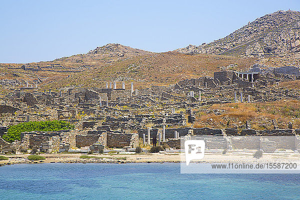 Insel Delos  UNESCO-Weltkulturerbe  Kykladengruppe  Griechische Inseln  Griechenland