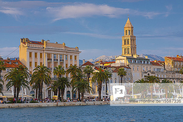 Hafen von Split  Split  Dalmatinische Küste  Kroatien