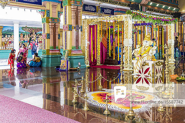 Sri Mahamariamman Temple in Kuala Lumpur  Malaysia  Southeast Asia