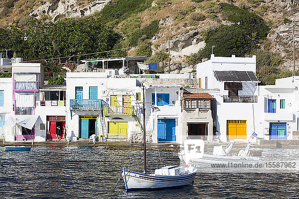 Klima Village Milos Island Cyclades Group Greek Islands Greece