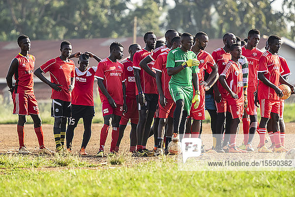 Fußballspieler; Hoima  Westregion  Uganda