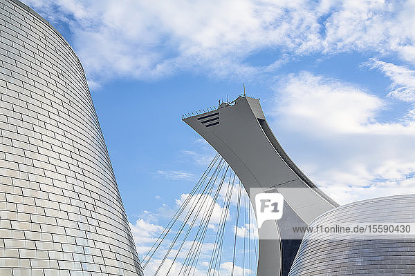 Rio Tinto Alcan Planetarium and Montreal Olympic Stadium; Montreal Quebec Canada