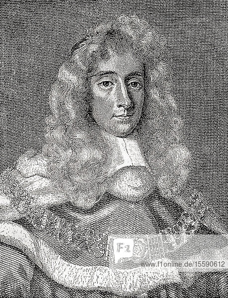 George Jeffreys  1st Baron Jeffreys of Wem  1645 â€“ 1689  aka The Hanging Judge. Welsh judge and Lord Chief Justice of England. From The International Library of Famous Literature  published c. 1900