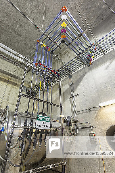 Einspritzsystem für Chemikalien in Wasseraufbereitungsanlagen