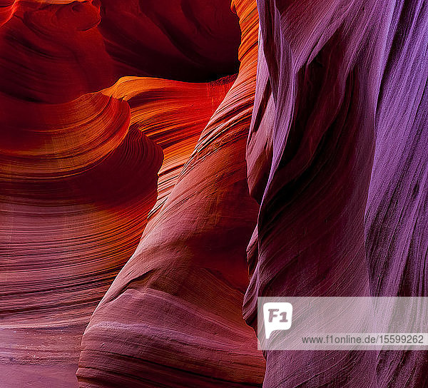Upper Antelope Canyon; Page  Arizona  Vereinigte Staaten von Amerika