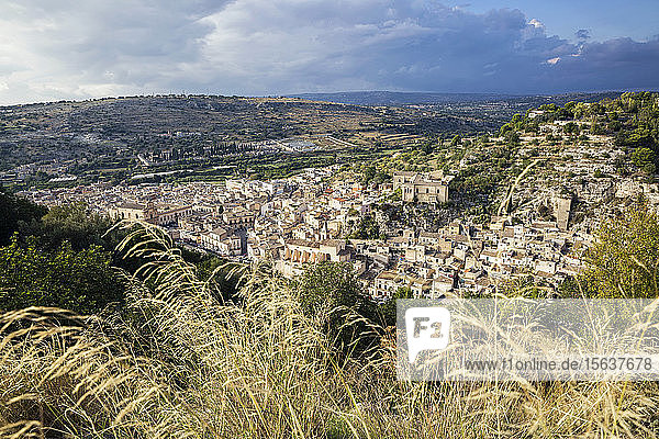 Ansicht von Scicli  Provinz Ragusa  Sizilien