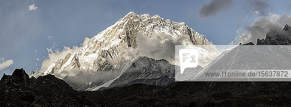Lebuche- und Nuptse-Gebirge  Himalaja  Solo-Khumbu  Nepal