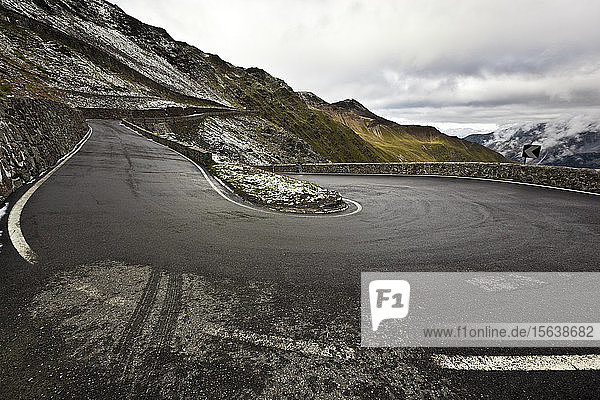 Wendestraße Stilfserjoch-Pass Trentino-Südtirol Italien