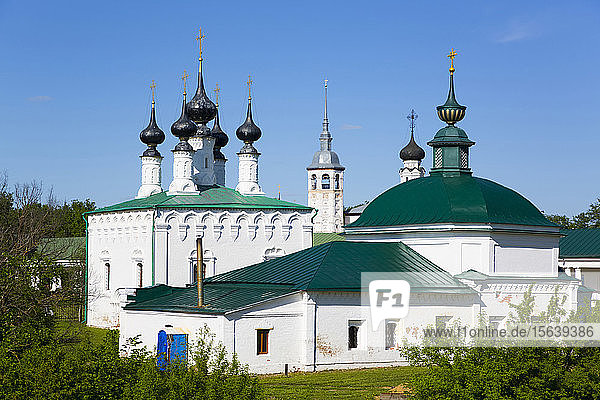 Kirche der Paraskew-Freitage und Kirche der Palmsonntage; Suzdal  Vladimir Oblast  Russland