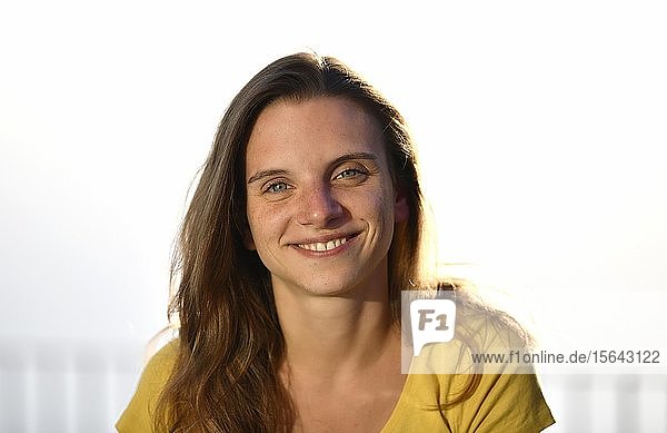 Young woman  portrait  Madeira Island  Portugal  Europe