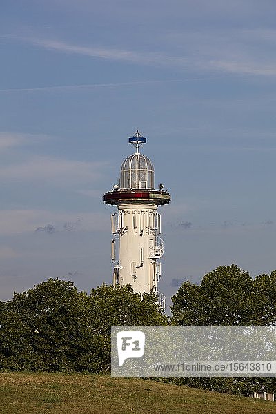 Leuchtturm  Donauinsel  Wien  Österreich  Europa