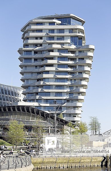 Wohnhochhaus Marco-Polo-Tower Behnisch Architekten Hafencity Hamburg Deutschland Europa
