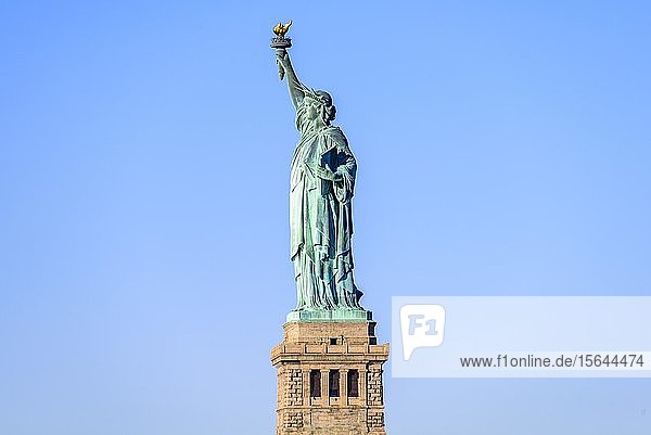 Freiheitsstatue  Freiheitsstatue National Monument  Liberty Island  New York City  New York  USA  Nordamerika
