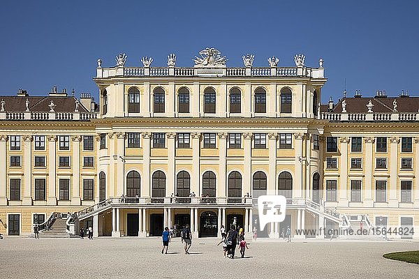 Schloss Schönbrunn  Wien  Österreich  Europa