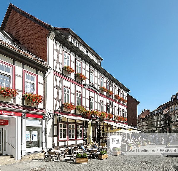 Hotel Weißer Hirsch am Markt  Wernigerode  Harz  Sachsen-Anhalt  Deutschland  Europa