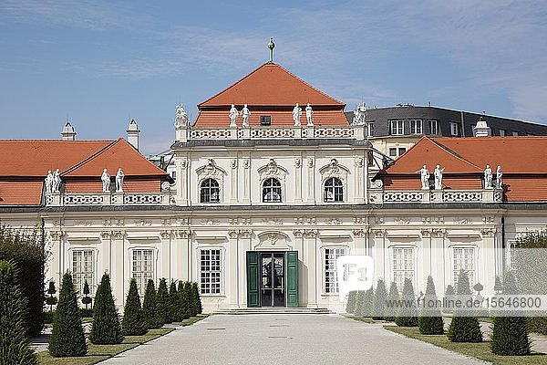 Unteres Schloss Belvedere  Wien  Österreich  Europa