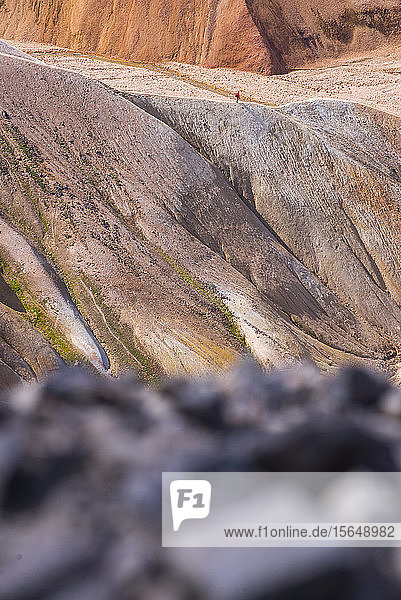 Brennisteinsalda und Bláhnjúkur Landmannalaugar Hochland Island