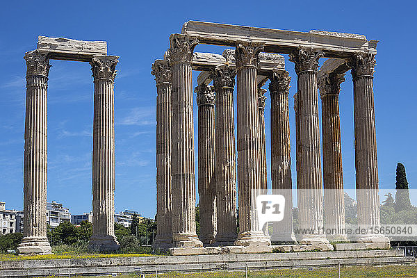 Temple of Zeus  Athens  Greece