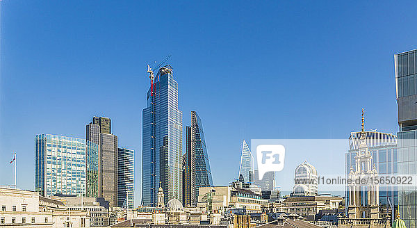 City of London skyline  London  England  United Kingdom