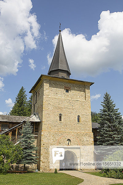 Eingangstor  Sucevita-Kloster  1585  UNESCO-Weltkulturerbe  Sucevita  Kreis Suceava  Rumänien