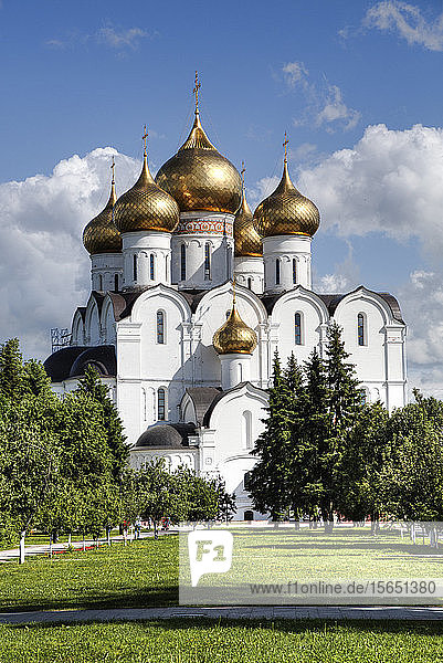 Assumption Cathedral UNESCO World Heritage Site Yaroslavl Yaroslavl Oblast Russia