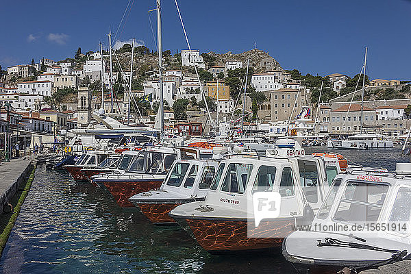 Port  Hydra  Saronic Islands  Greek Islands  Greece