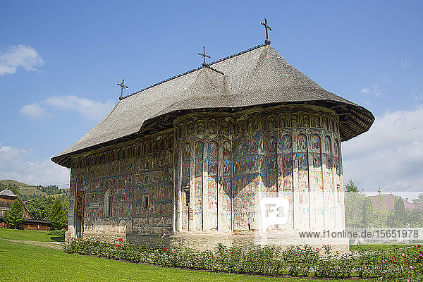 Kloster Humor  1530  UNESCO-Welterbe  Manastirea Humorului  Kreis Suceava  Rumänien