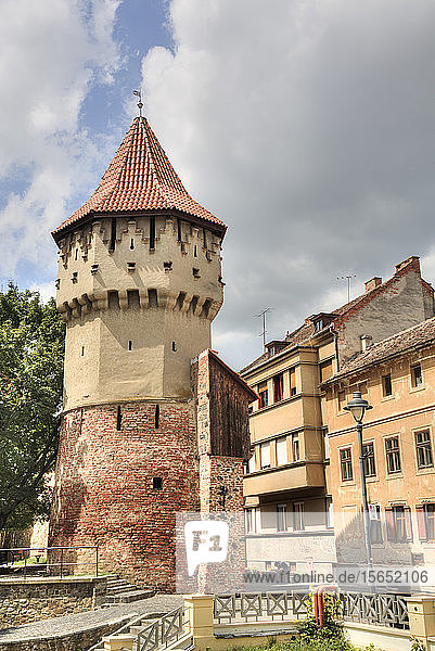 Tower of the Carpenters Sibiu Transylvania Region Romania