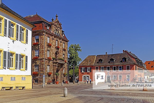 Bischöfliches Ordinariat and Gasthaus zum Domnapf  Speyer  Rhineland-Palatinate  Germany  Europe