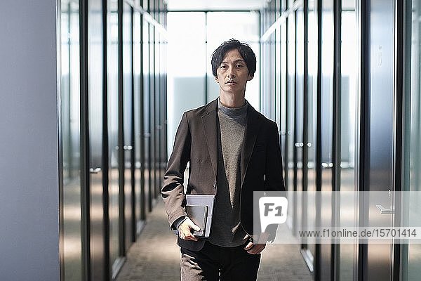 Young Japanese businessman
